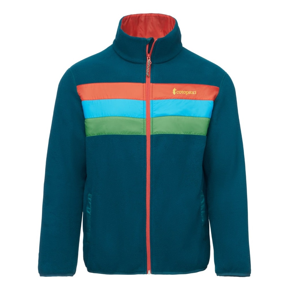 Cotopaxi Teca Fleece Mens Full Zip Jacket XS Green Sequoia Mid Layer Fleece